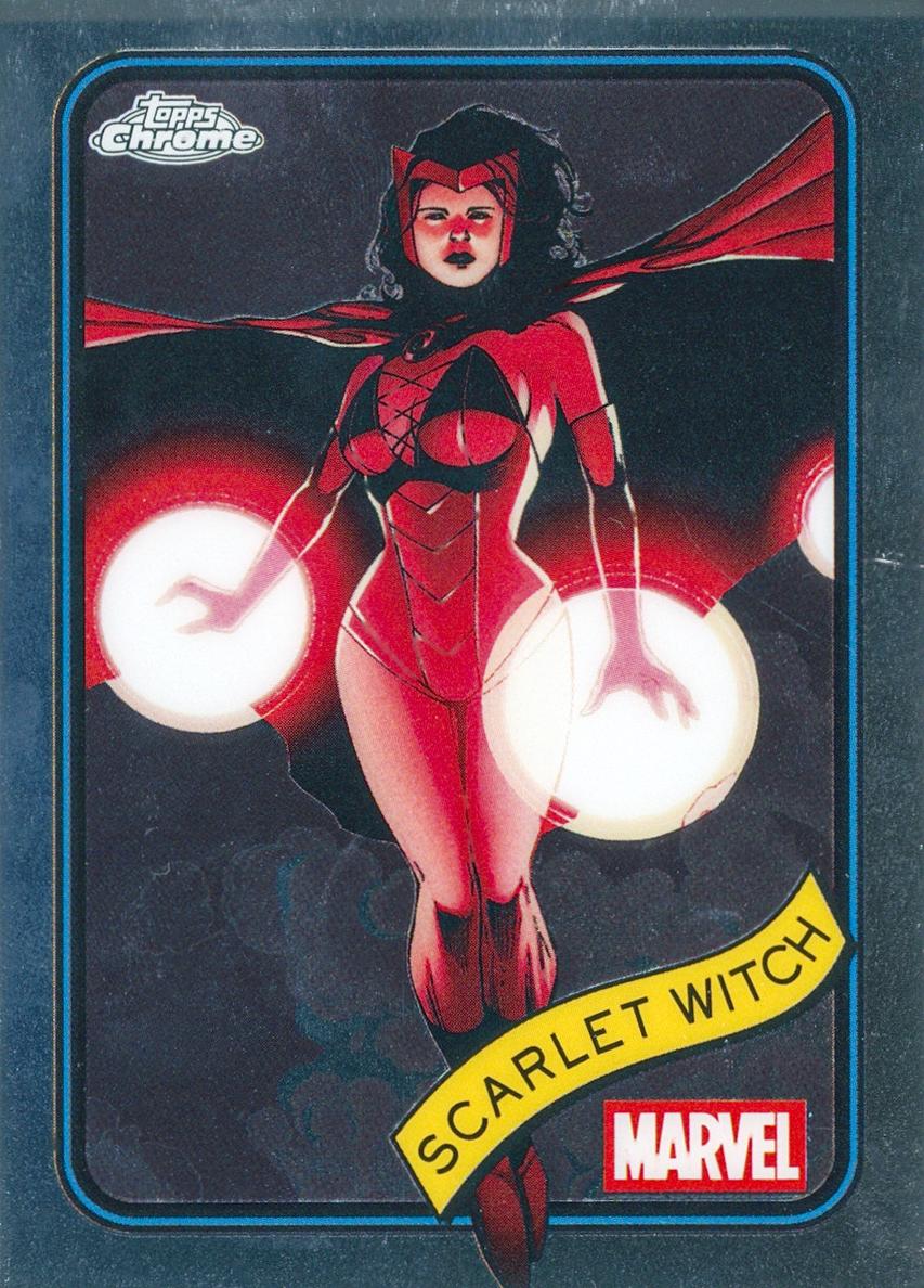 2025 Scarlet Witch [Gold Wave Refractor] #170