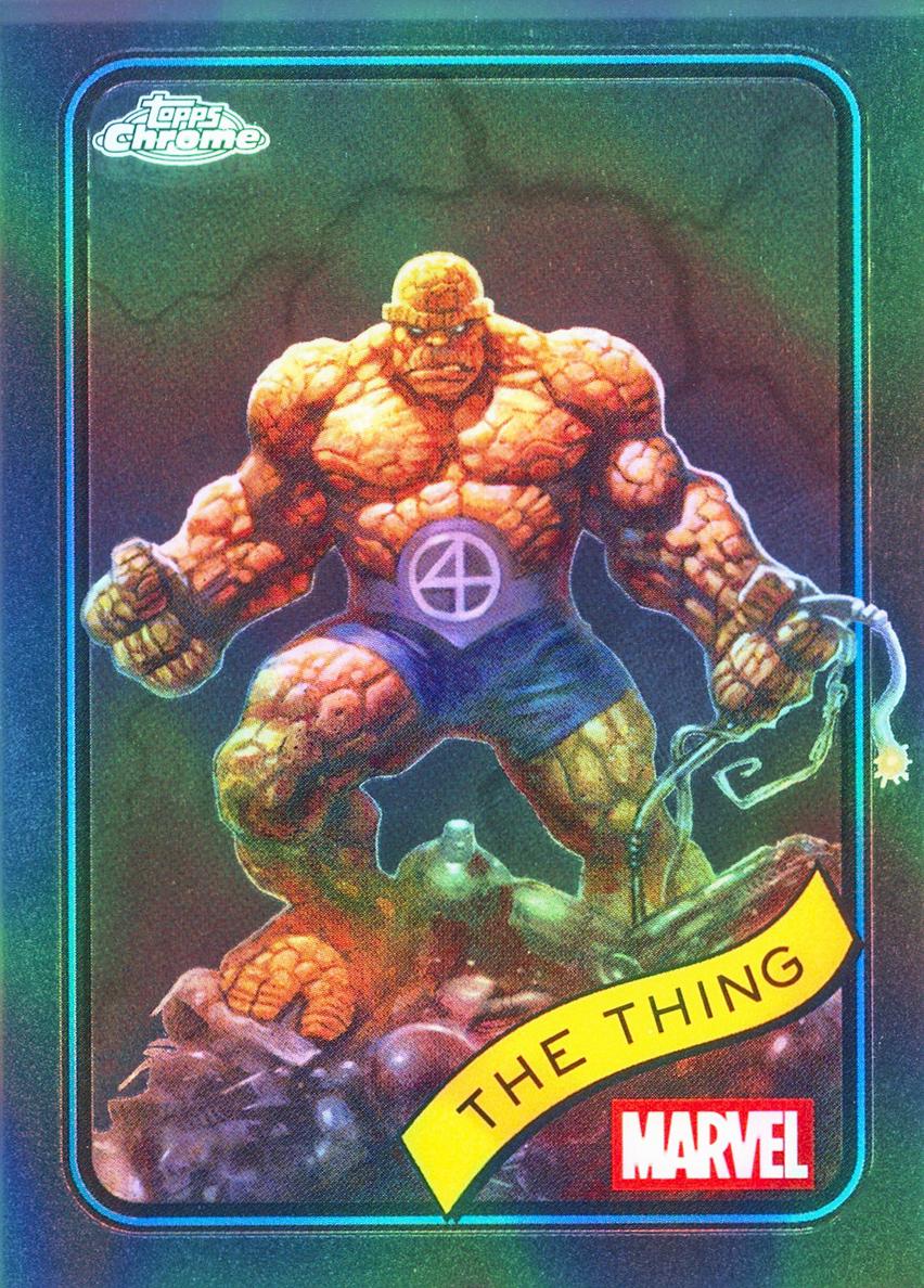 2025 The Thing [Clawed Chrome Red Refractor] #109