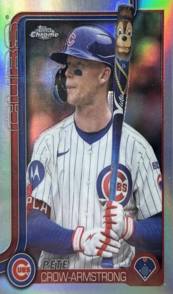 Pete Crow-Armstrong 2025 Topps Chrome Update Baseball card