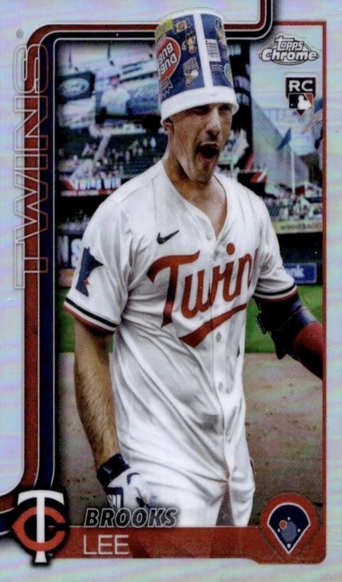Brooks Lee 2025 Topps Chrome Update Baseball card