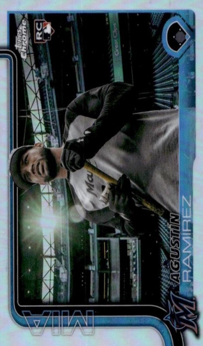 Agustin Ramirez 2025 Topps Chrome Update Baseball card