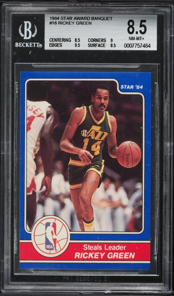 1984 Rickey Green [Steals Leader] #18
