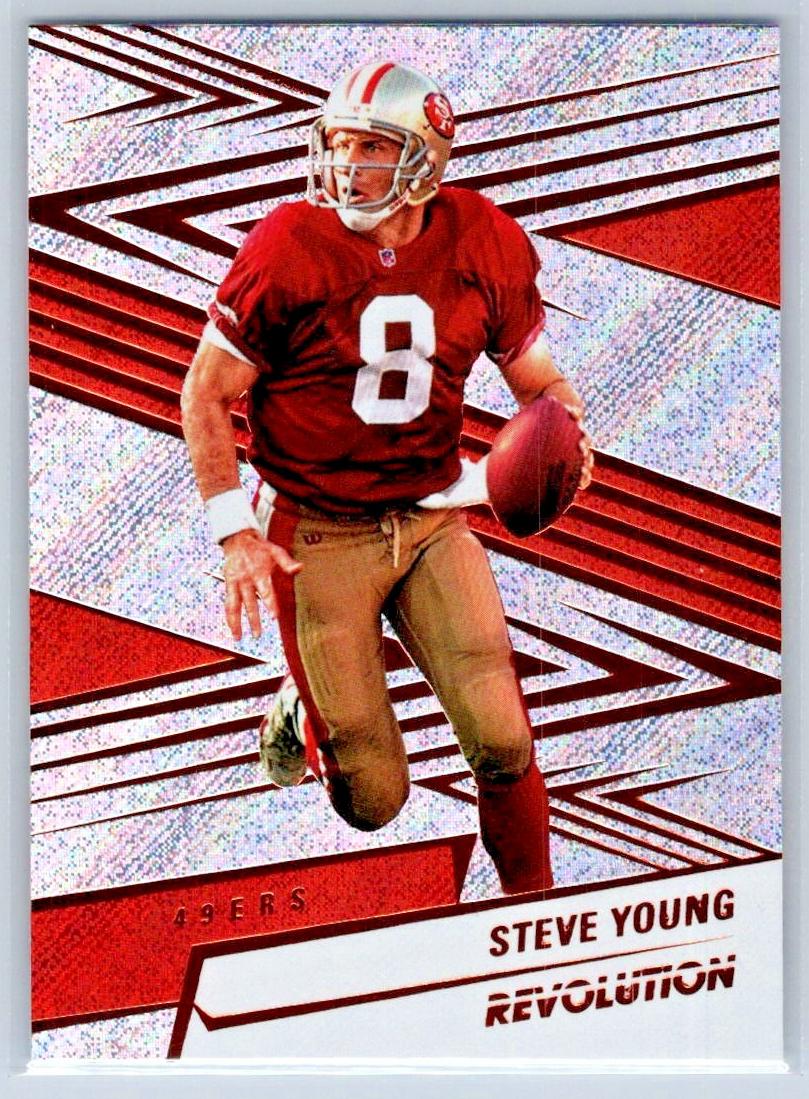 Steve Young 2025 Revolution Football card