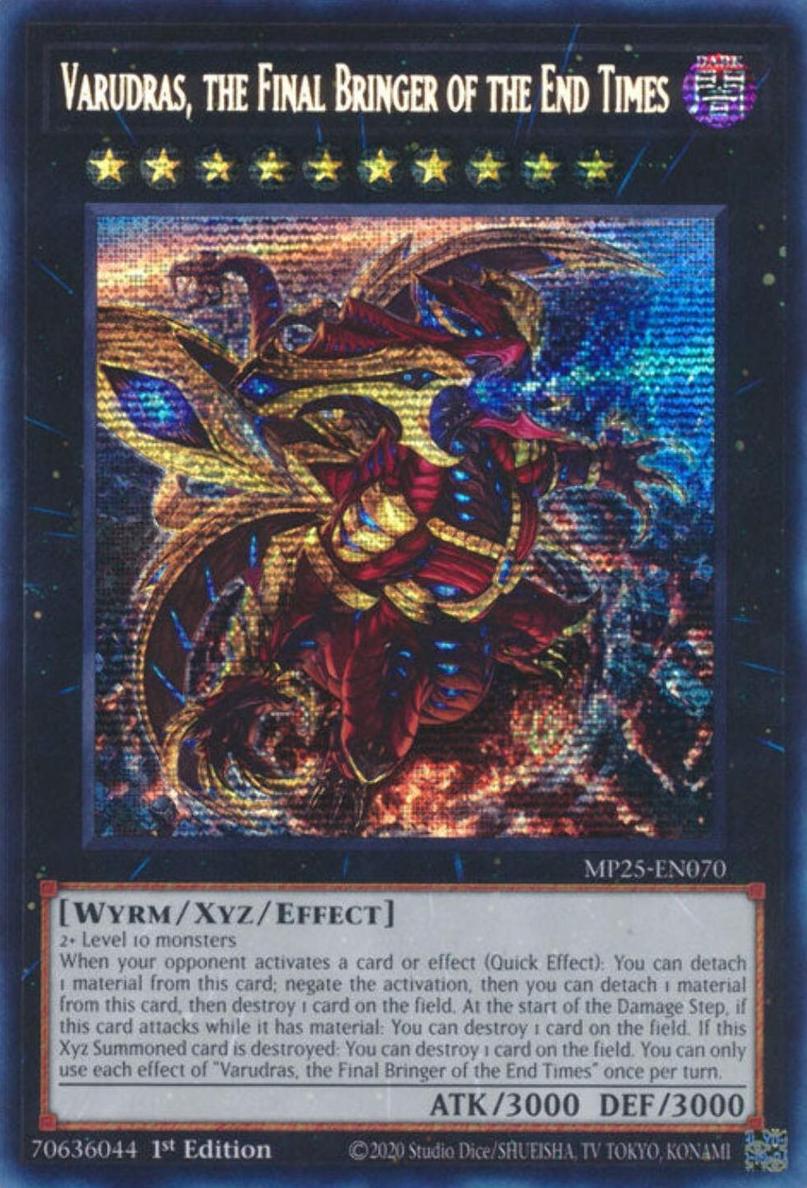 Varudras, the Final Bringer of the End Times - 2025 Yu-Gi-Oh! Mega Pack