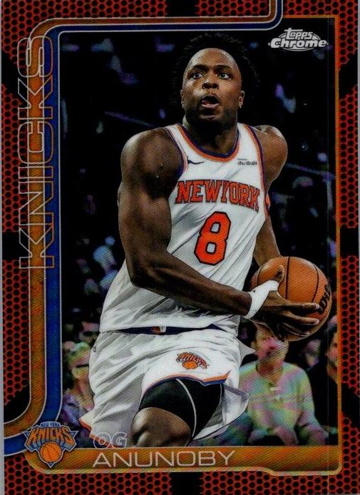OG Anunoby 2025-26 Topps Chrome Basketball card
