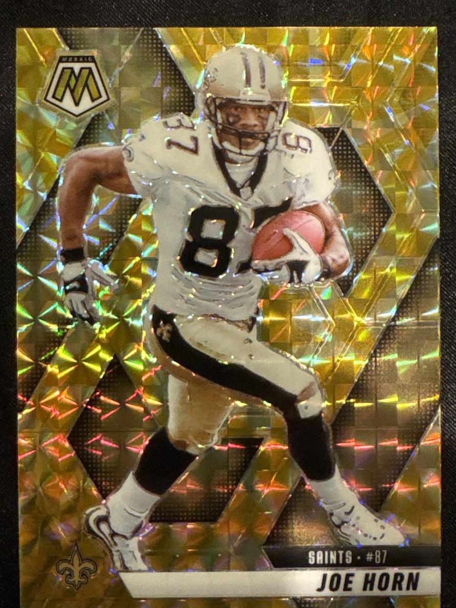 Joe Horn 2025 Mosaic Football card