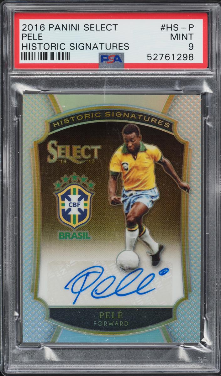 2016 Panini Select Pele #HS-P card