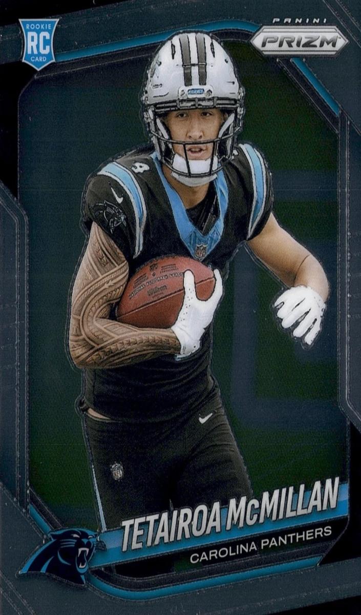 Tetairoa McMillan 2025 Prizm Football card