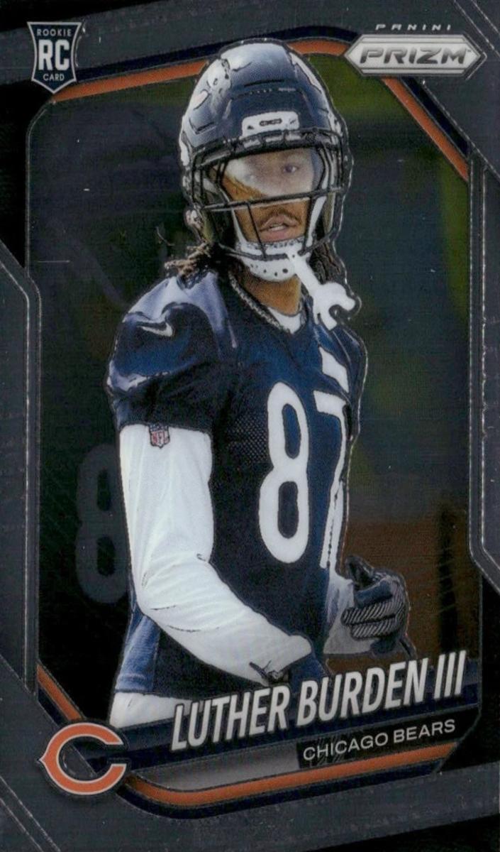 Luther Burden III 2025 Prizm Football card