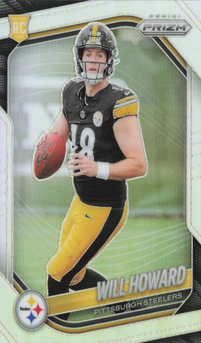 2025 Panini Prizm Will Howard [Lazer] #367 card