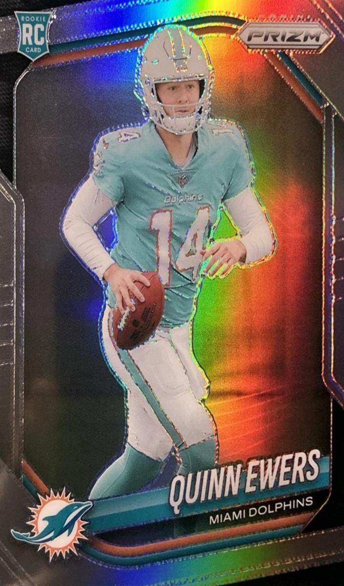 2025 Panini Prizm Quinn Ewers [Silver] #307 card