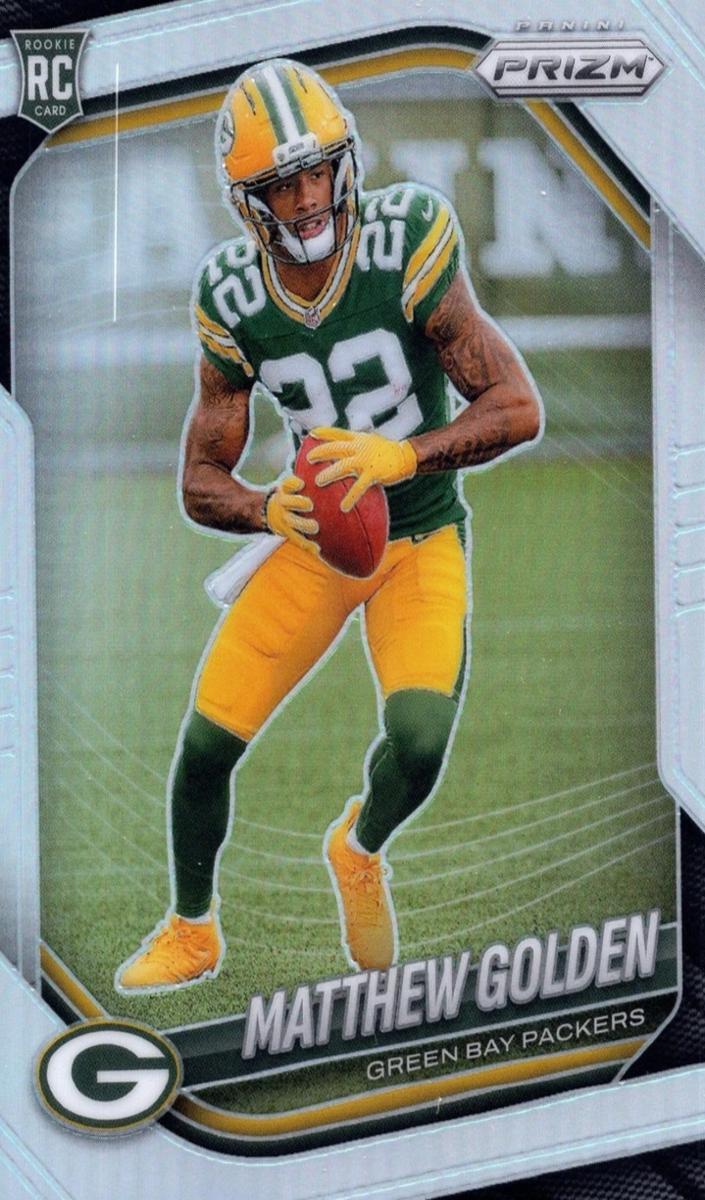2025 Panini Prizm Matthew Golden [Silver] #326 card