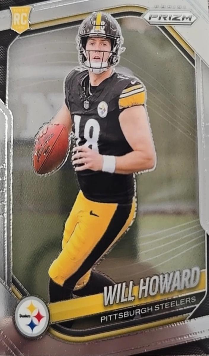 Will Howard 2025 Prizm Football card