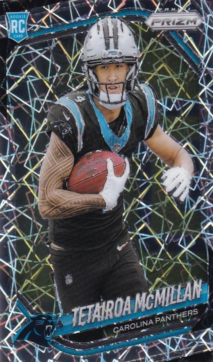 2025 Panini Prizm Tetairoa McMillan [Lazer] #311 card