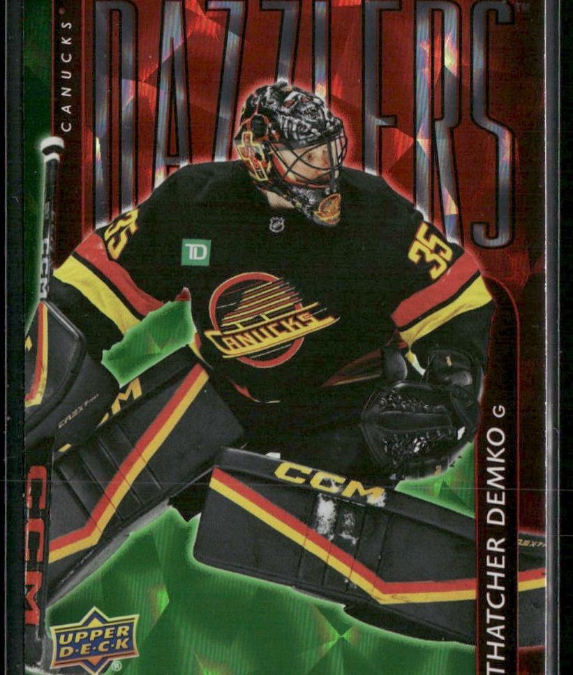 2025 Upper Deck Thatcher Demko [Green] #DZ-10 card