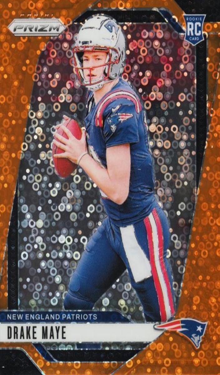 2024 Panini Prizm Base #329 Drake Maye front