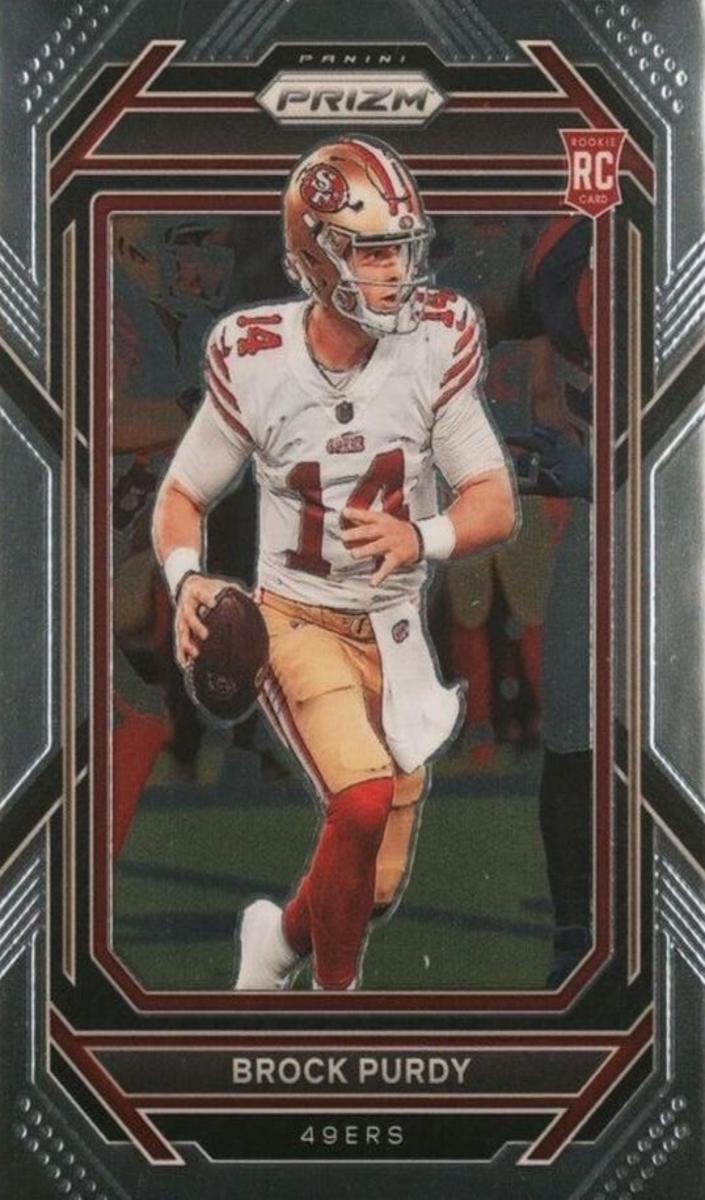 Brock Purdy 2022 Prizm Football card