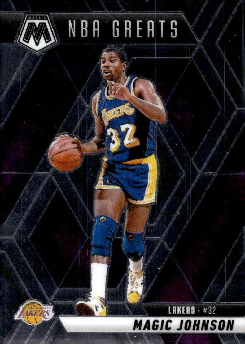 Magic Johnson 2024 Mosaic Basketball card
