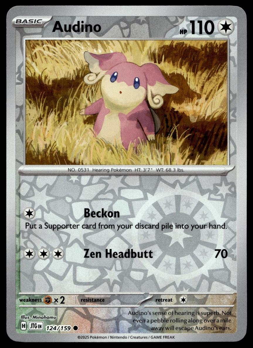 Audino 2025 Pokemon Scarlet & Violet Journey Together