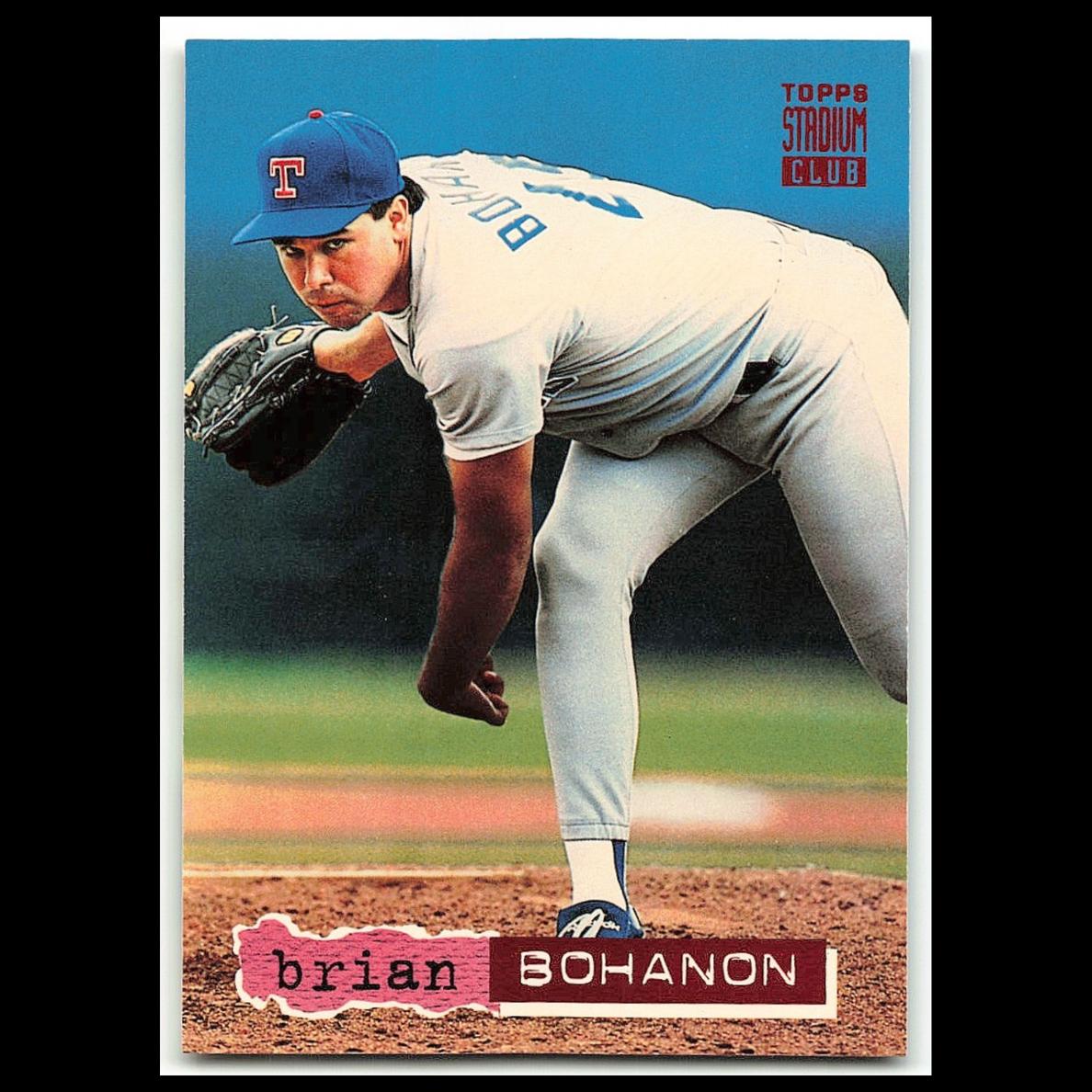 1994 Topps Stadium Club Brian Bohanon #55 card