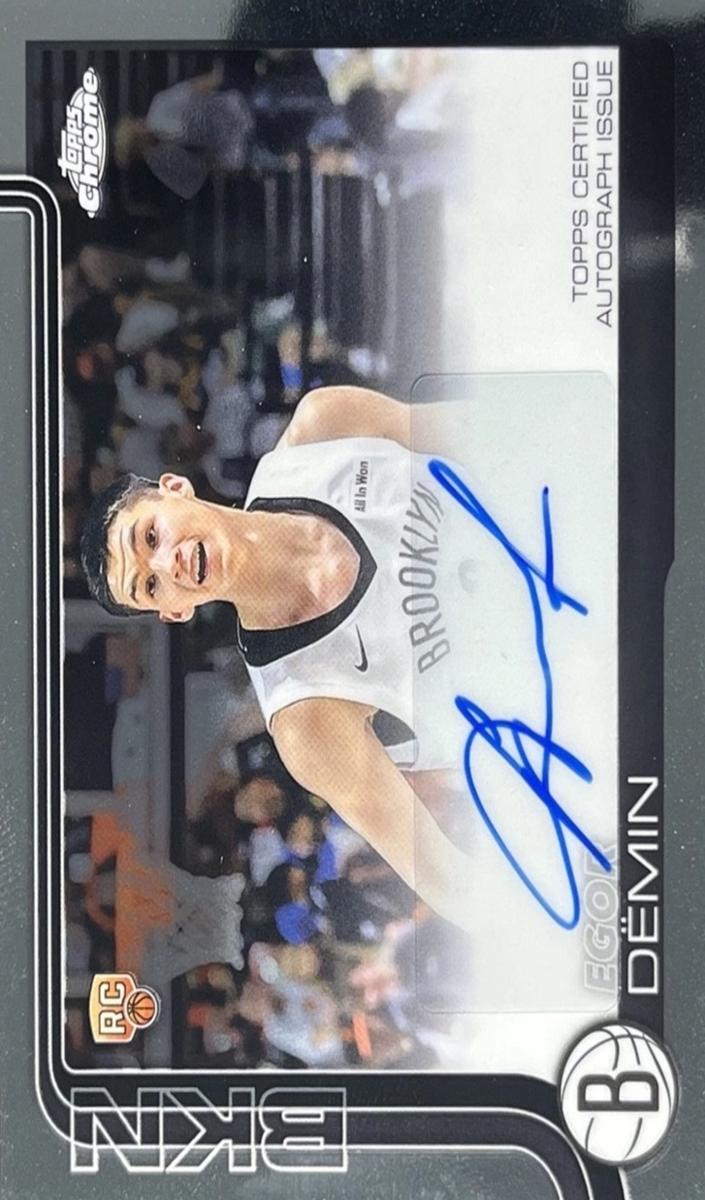 Egor Demin - 2025 Topps Chrome Basketball
