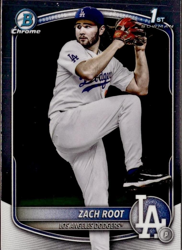 Zach Root 2025 Bowman Draft Chrome card
