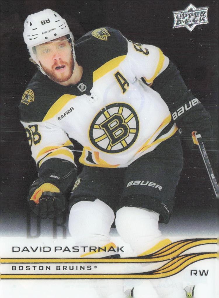 2025 Upper Deck David Pastrnak [Clear Cut] #7 card