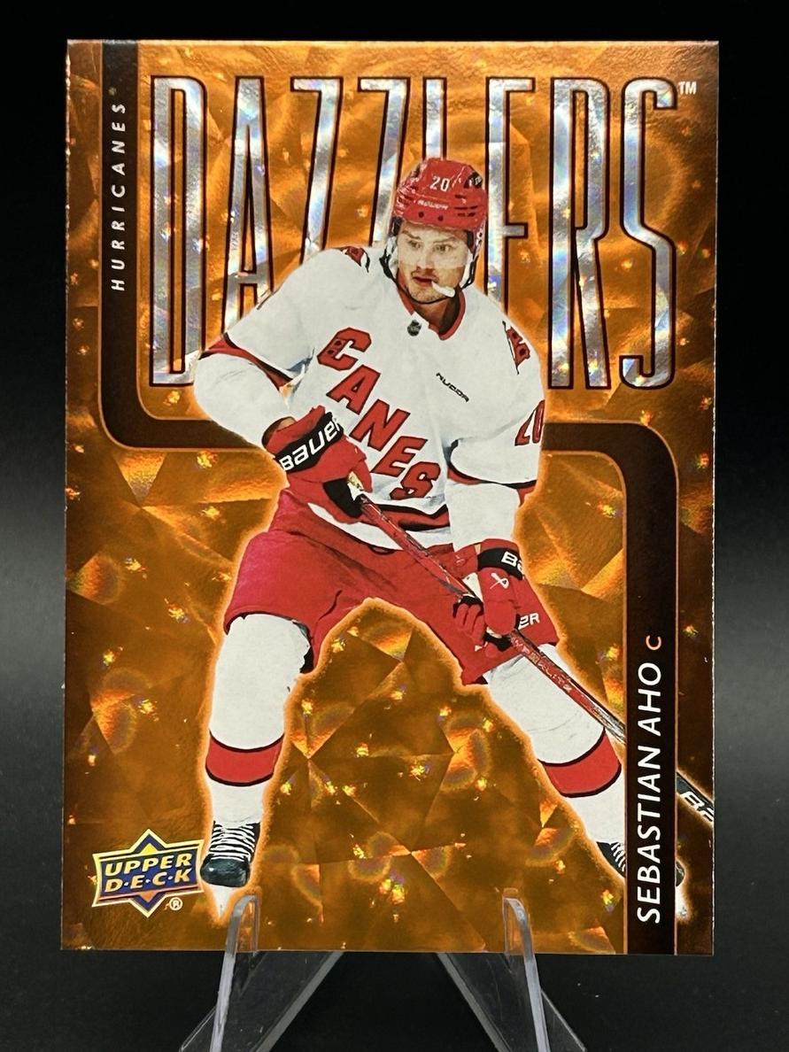 2025 Upper Deck Sebastian Aho [Orange] #DZ-28 card