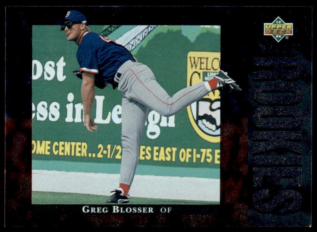 1994 Upper Deck Greg Blosser #5 card