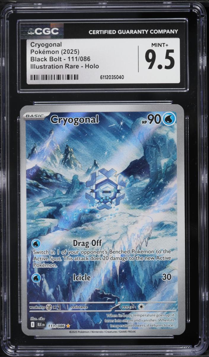 Cryogonal 2025 Pokemon Scarlet & Violet Black Bolt