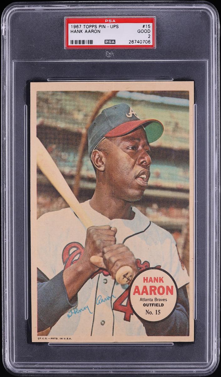 1967 Hank Aaron #15