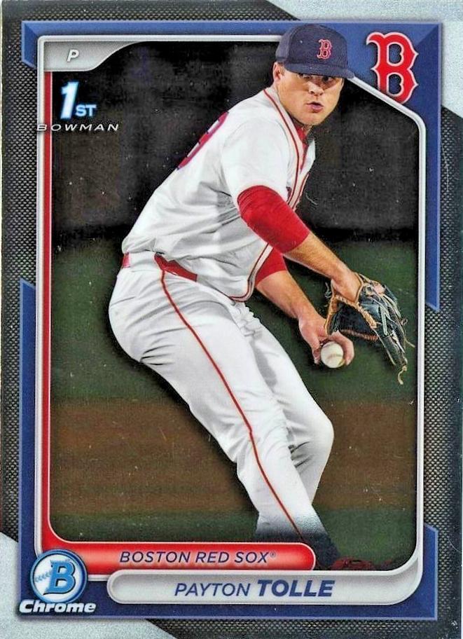 Payton Tolle 2024 Bowman Draft Chrome card