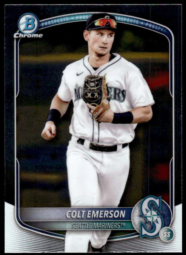2025 Bowman Chrome Prospects Colt Emerson #BCP-17 card