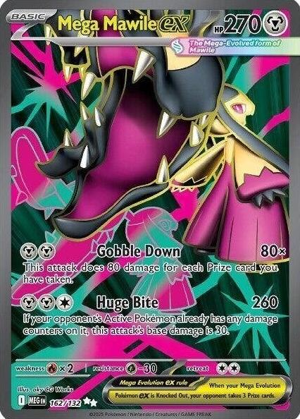 2025 Mega Mawhile EX #162