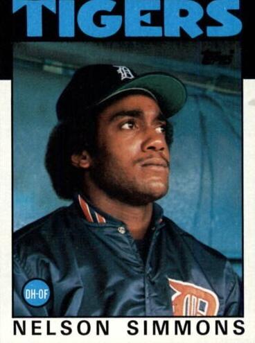 1986 Nelson Simmons #121