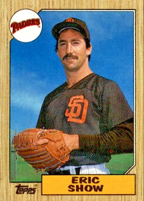 1987 Topps Eric Show #730 card