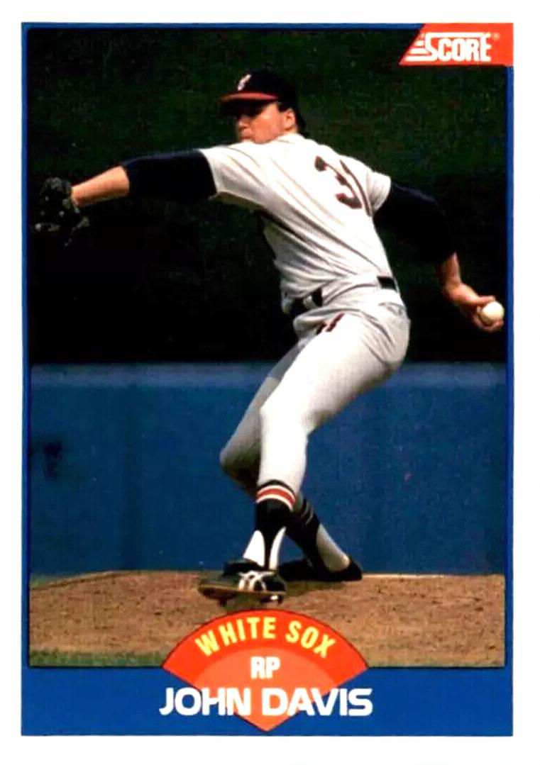 1989 John Davis #608