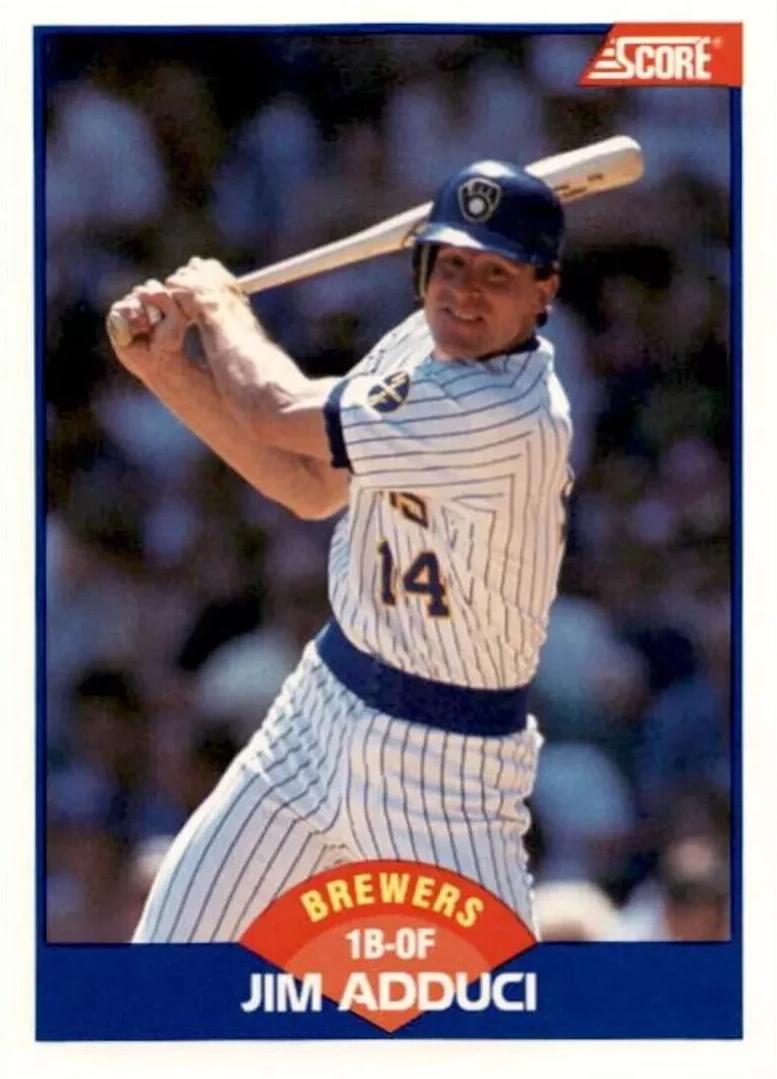 1989 Jim Adduci #587