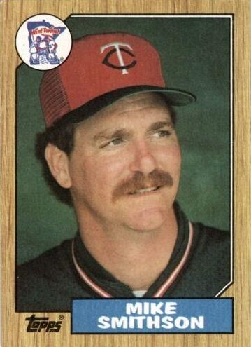 1987 Topps Mike Smithson #225 card