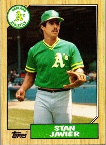 1987 Topps Stan Javier #263 card