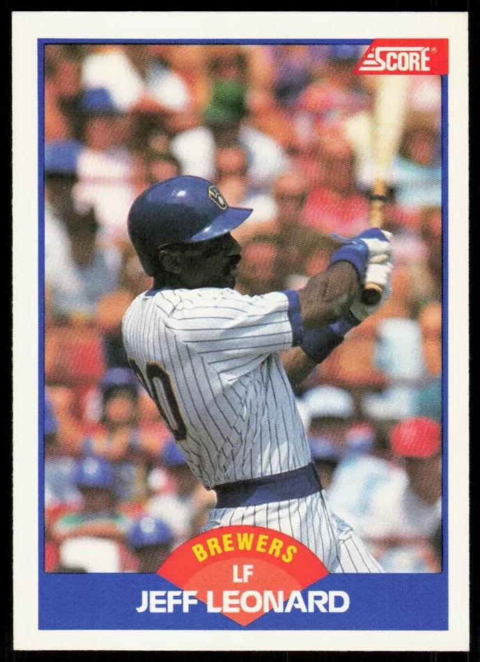 1989 Jeff Leonard #557