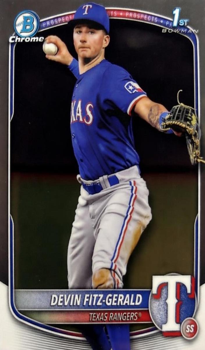 Devin Fitz-Gerald 2025 Bowman Chrome Prospects card