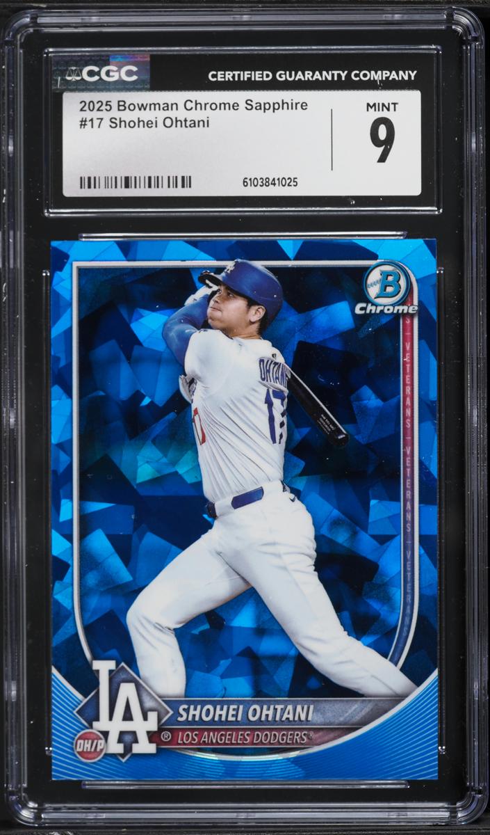 2025 Bowman Chrome Sapphire Baseball