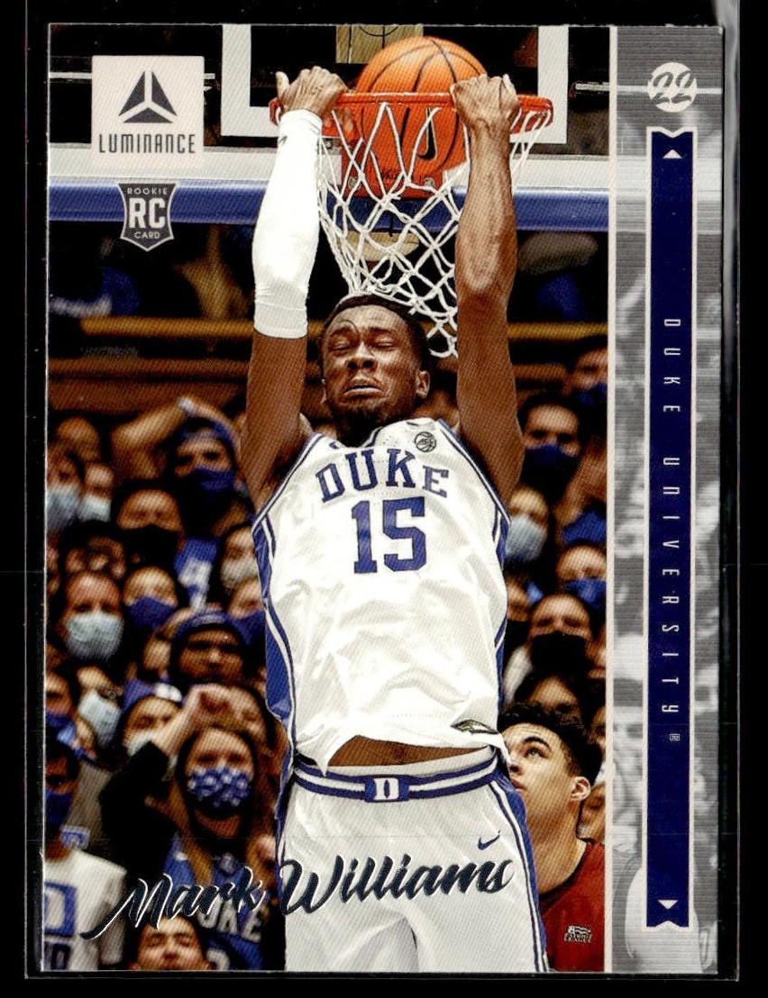 2022 Panini Chronicles Draft Picks Mark Williams #10 card
