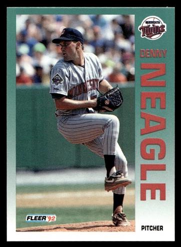 1992 Fleer Denny Neagle #213 card