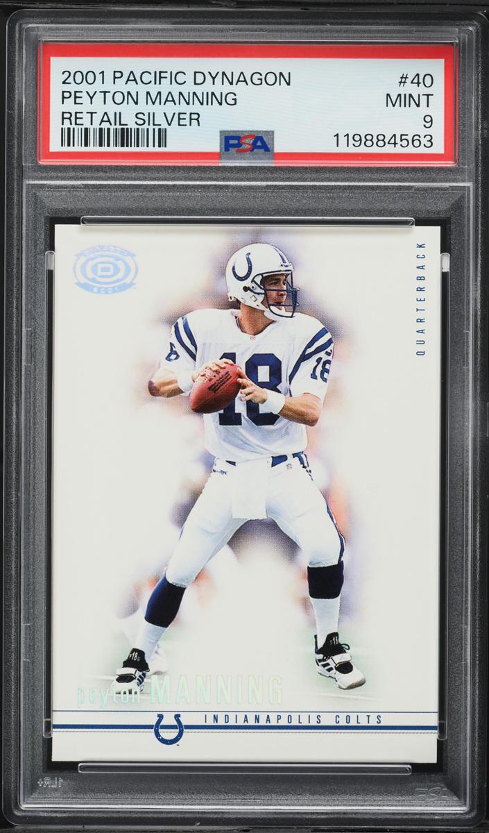 2001 Peyton Manning [Retail Silver] #40
