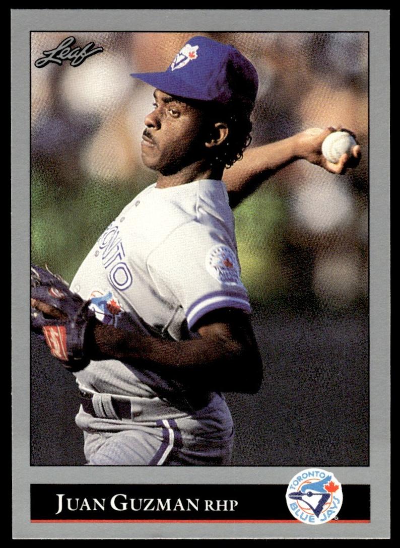 1992 Leaf Juan Guzman #35 card