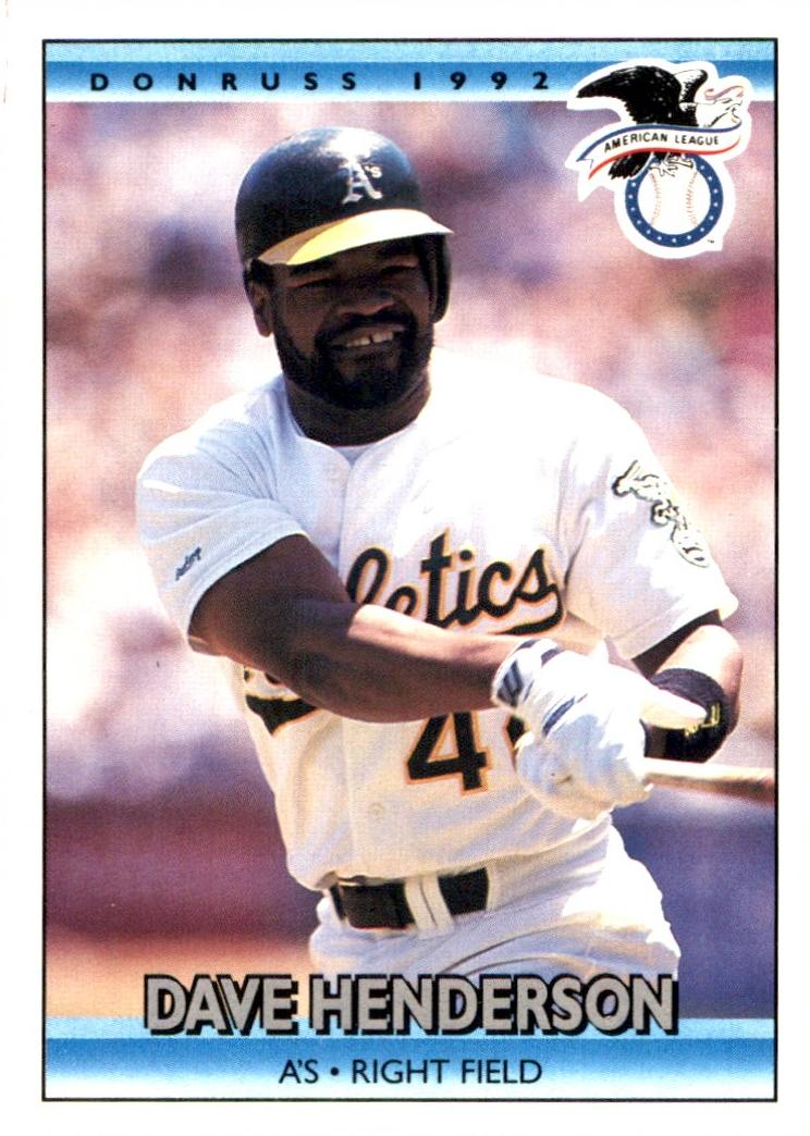 1992 Dave Henderson #21