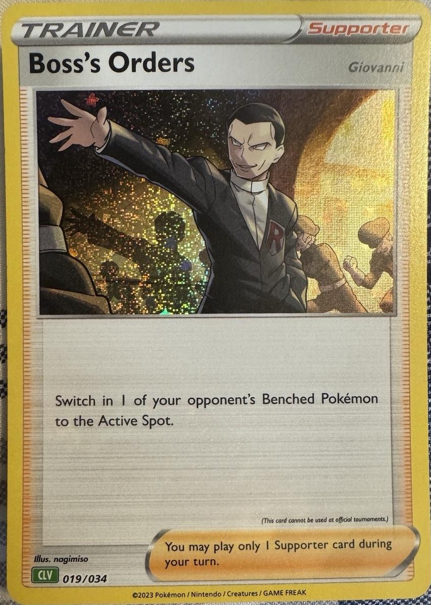 Boss's Orders 2023 Pokemon TCG Classic Collection Holo Charizard Deck