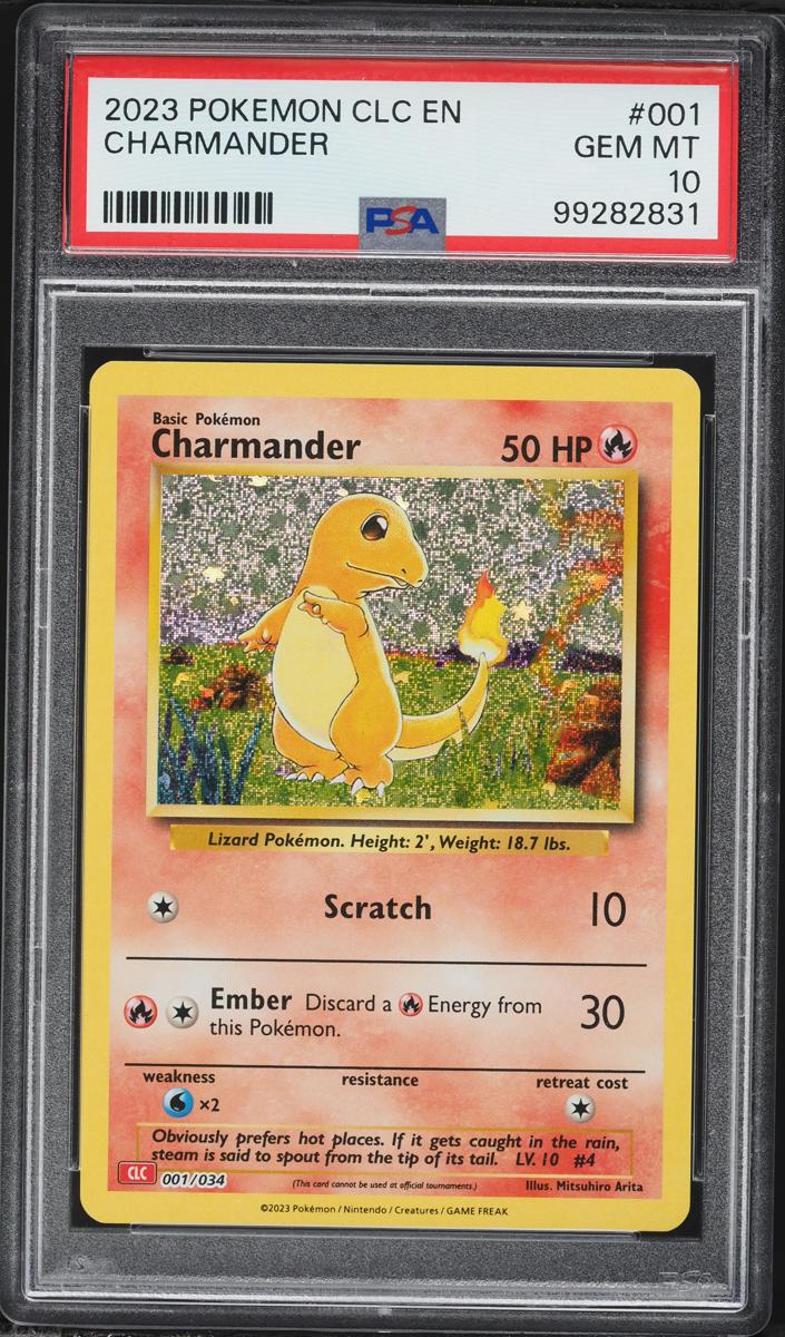 Charmander 2023 Pokemon TCG Classic Collection Holo Charizard Deck